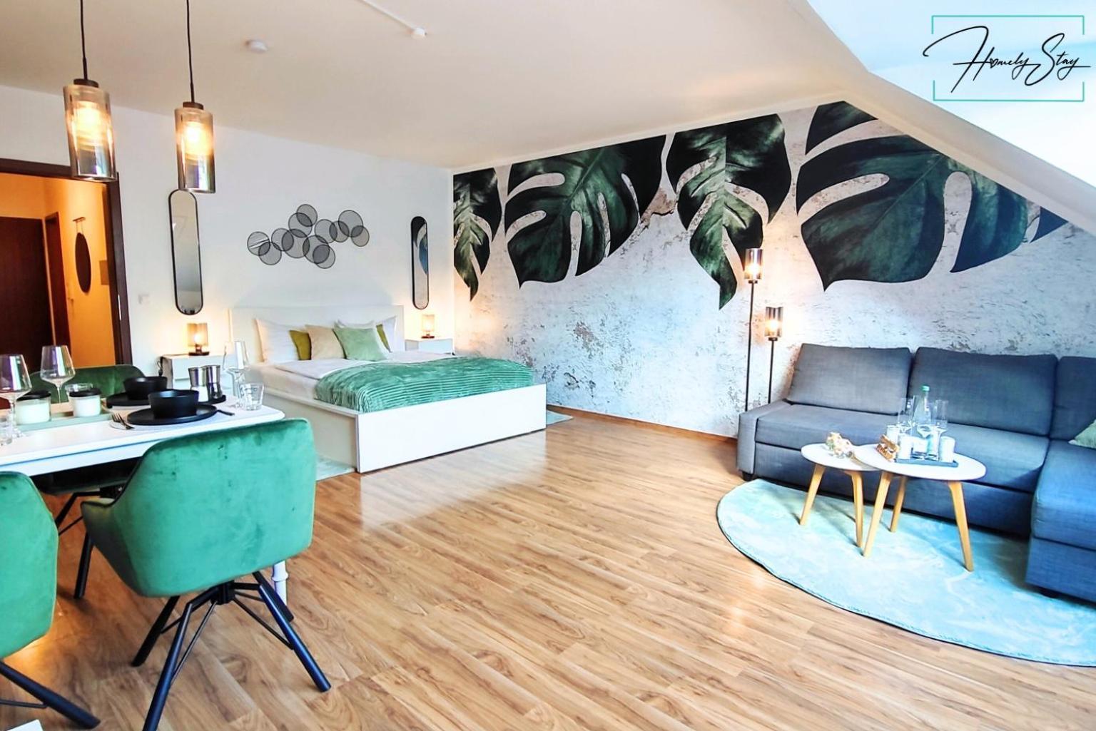 Homely Stay Serenity Greens - Stylisch Studio-Apartment With Kitchen - 10 Min To Central Station, Pet Friendly Мюнхен Екстериор снимка