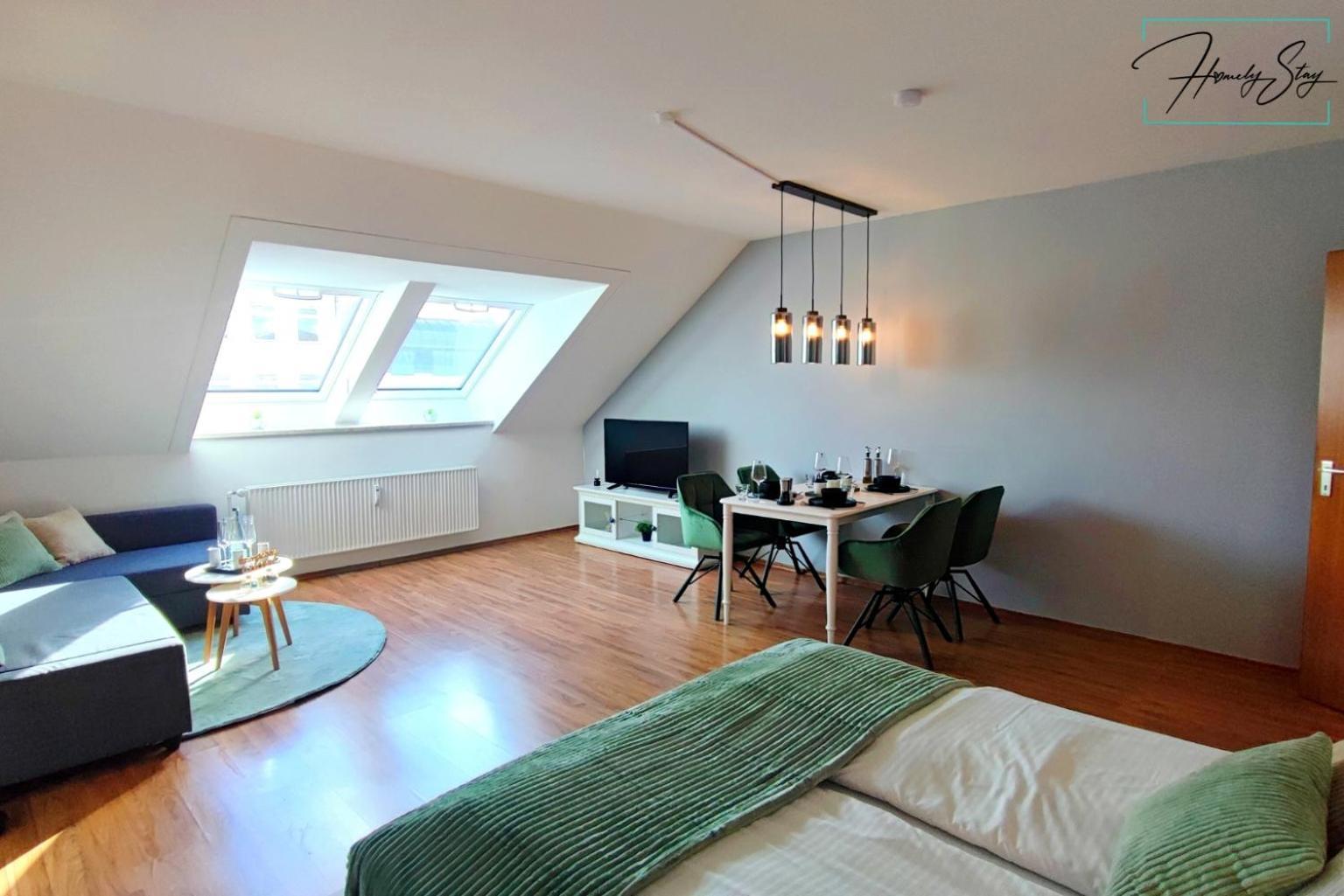 Homely Stay Serenity Greens - Stylisch Studio-Apartment With Kitchen - 10 Min To Central Station, Pet Friendly Мюнхен Екстериор снимка