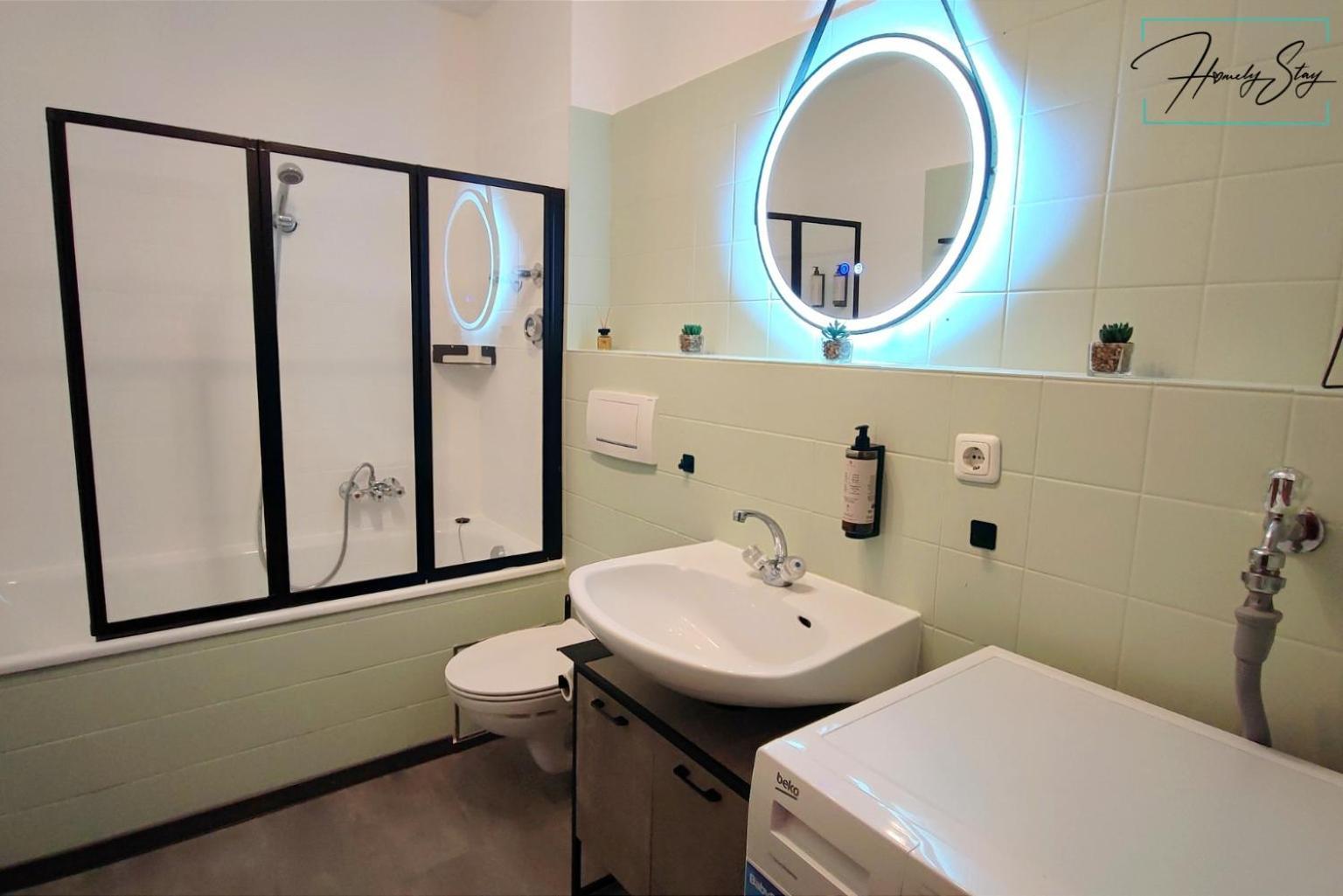 Homely Stay Serenity Greens - Stylisch Studio-Apartment With Kitchen - 10 Min To Central Station, Pet Friendly Мюнхен Екстериор снимка