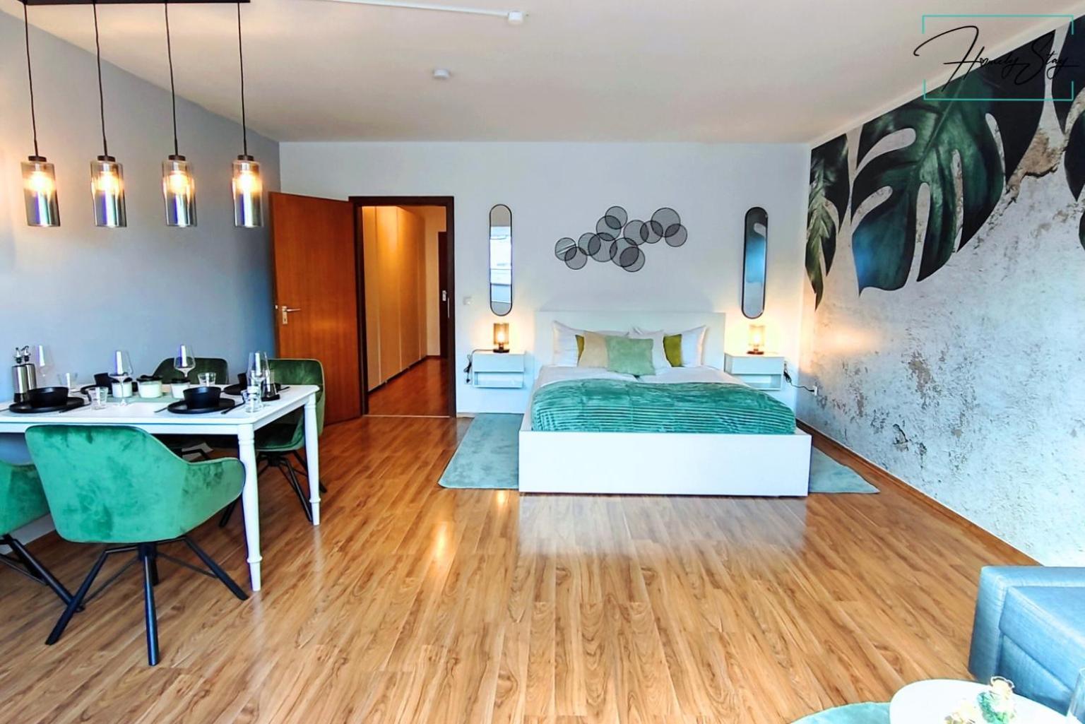 Homely Stay Serenity Greens - Stylisch Studio-Apartment With Kitchen - 10 Min To Central Station, Pet Friendly Мюнхен Екстериор снимка