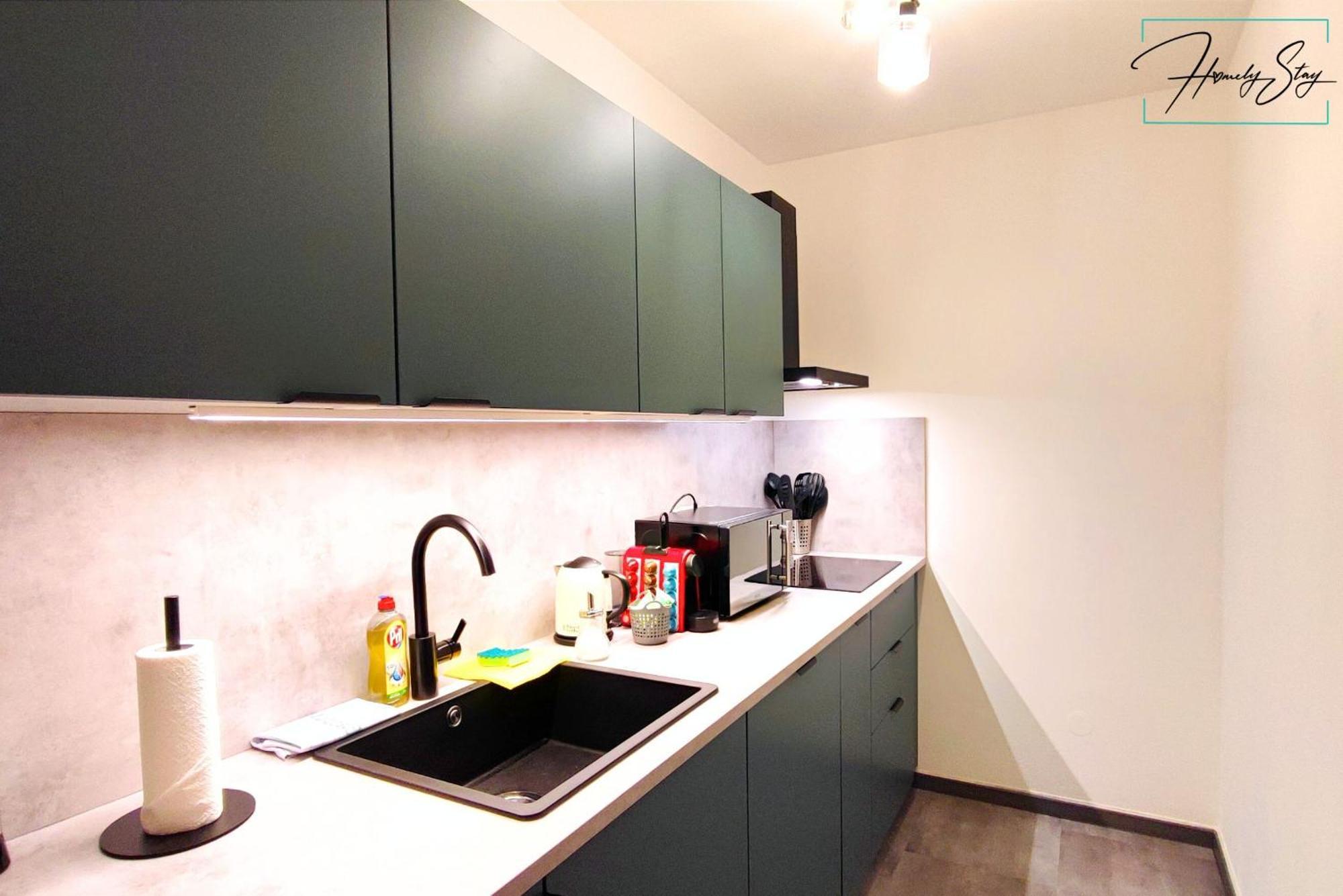 Homely Stay Serenity Greens - Stylisch Studio-Apartment With Kitchen - 10 Min To Central Station, Pet Friendly Мюнхен Екстериор снимка